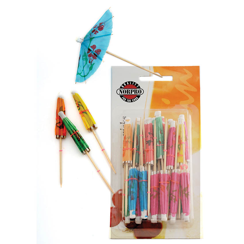 Drink Umbrella Party Picks - 24pk