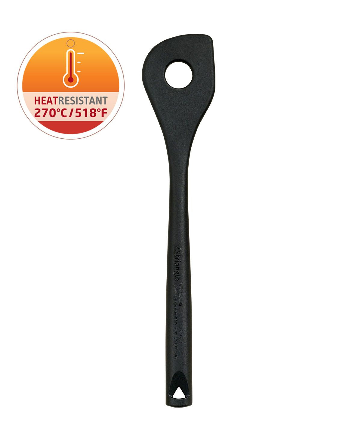 Triangle High Heat Resistant Nylon Mixing Spoon