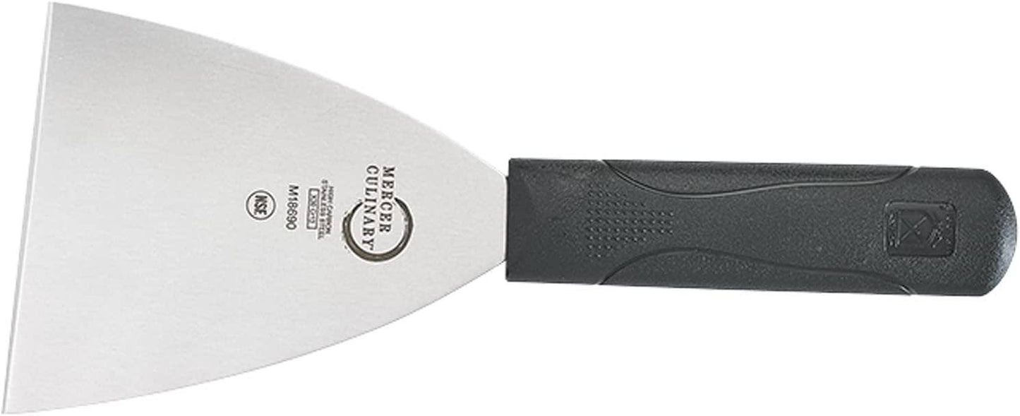 Mercer Millennia Grill Scraper 4"x 4-1/2" Blade Black