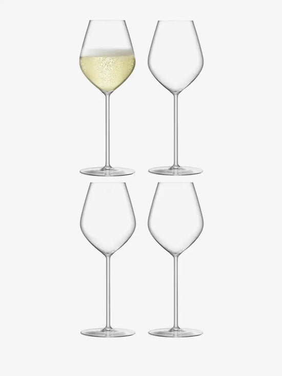Borough Champagne Tulip Glass - Set of 4