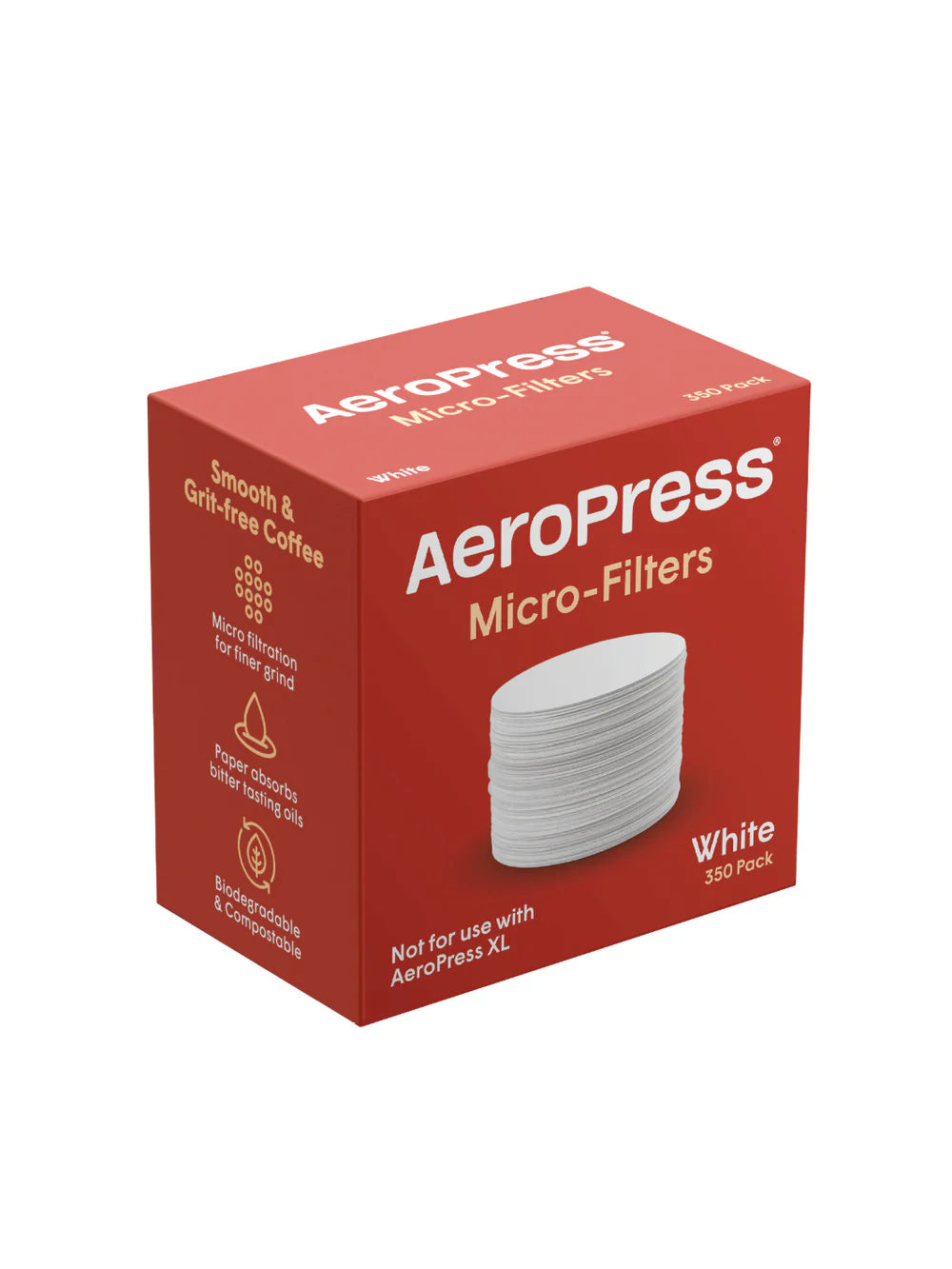 Aeropress Micro-Filters - White 350pk