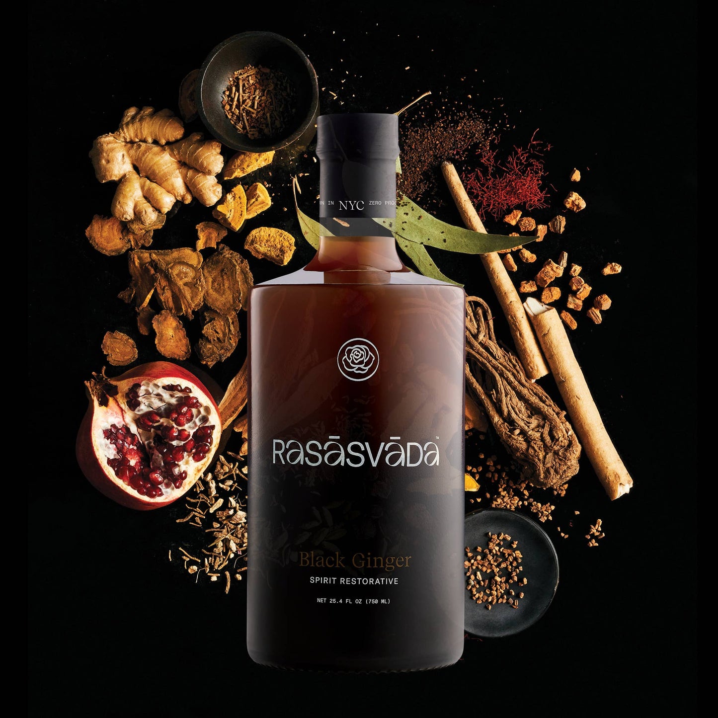 Rasāsvāda Black Ginger - 375ml