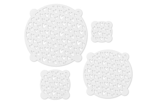Baking Stencil Set - Hearts