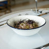 Made In 6.5" Side Bowls 4pc - White with Navy Rim