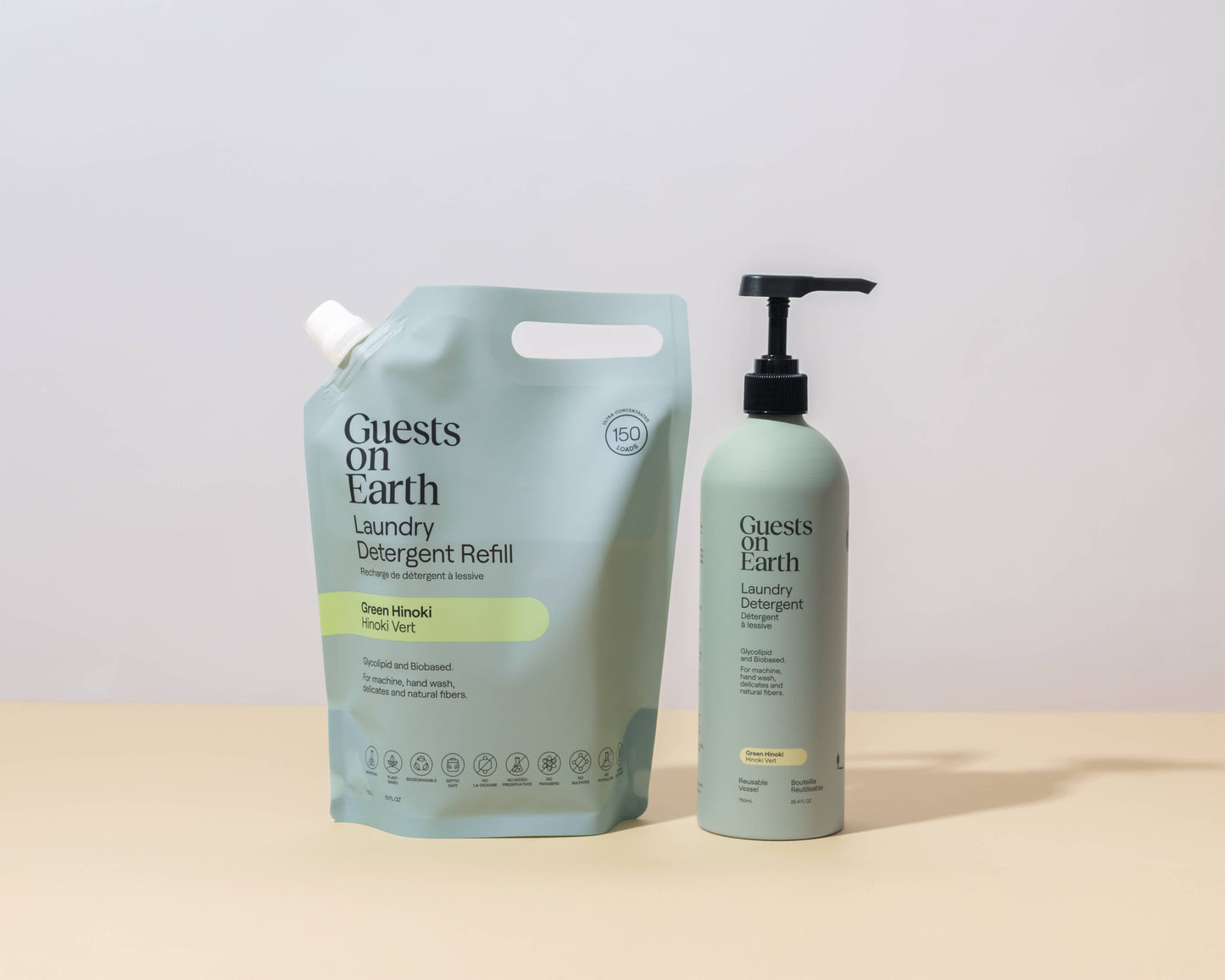 Guests On Earth Laundry Detergent - Green Hinoki