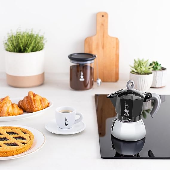 Bialetti Moka Induction 6-Cup Black
