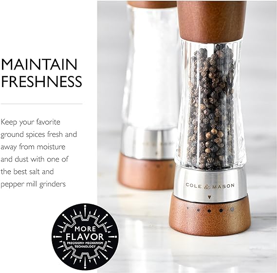 Cole & Mason Derwent Salt & Pepper Mill Gift Set - Forest