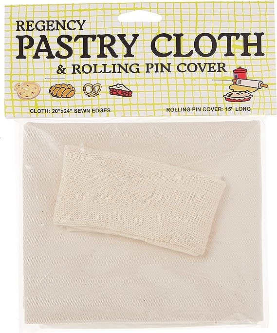 Pastry Cloth & Rolling Pin Cover 24 x 20 Natural