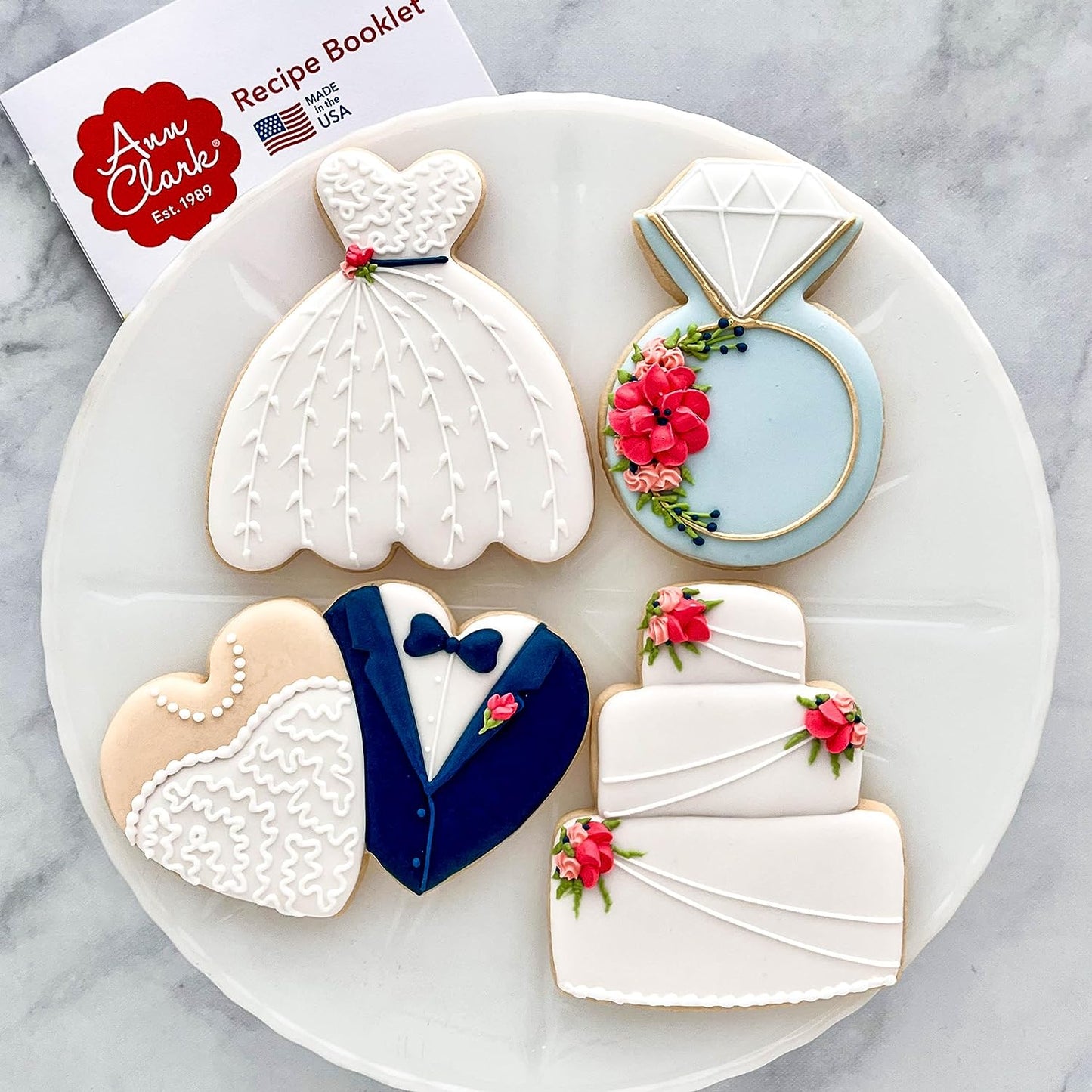 Wedding Cookie Cutter Set