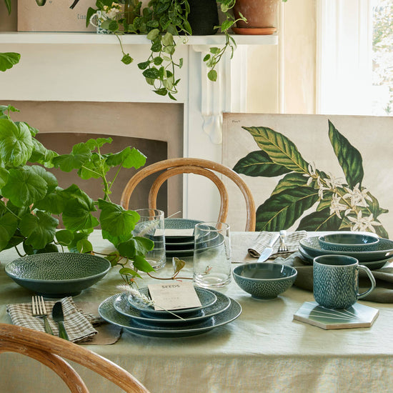 Greenhouse Carved Green Cereal Bowl (40% off at checkout)