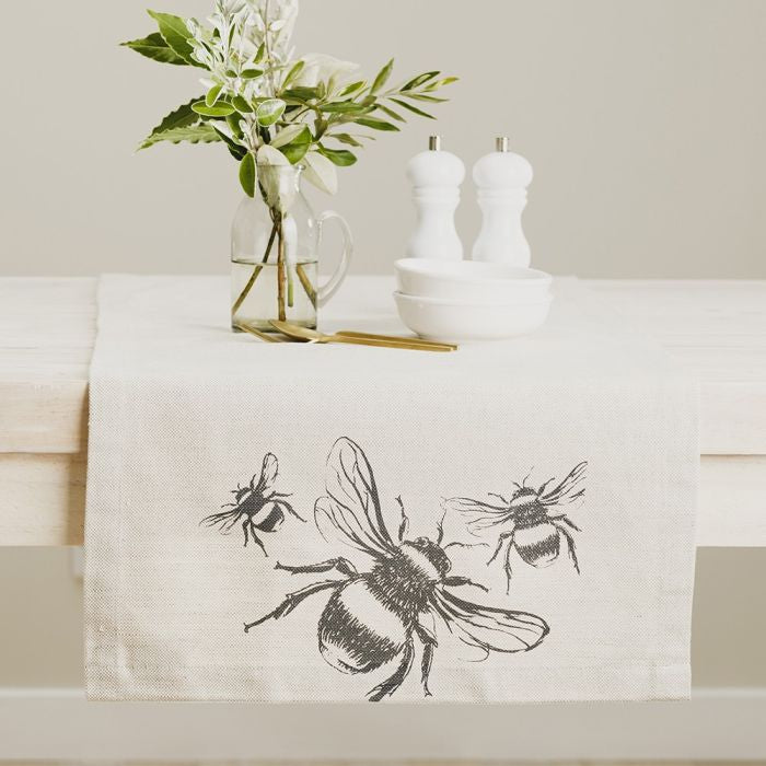 Selbrae House - Bee Linen Table Runner