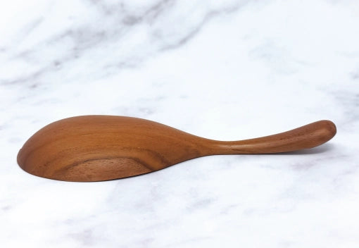TEAK IT EASY Teak Rice Serving Spoon 7"