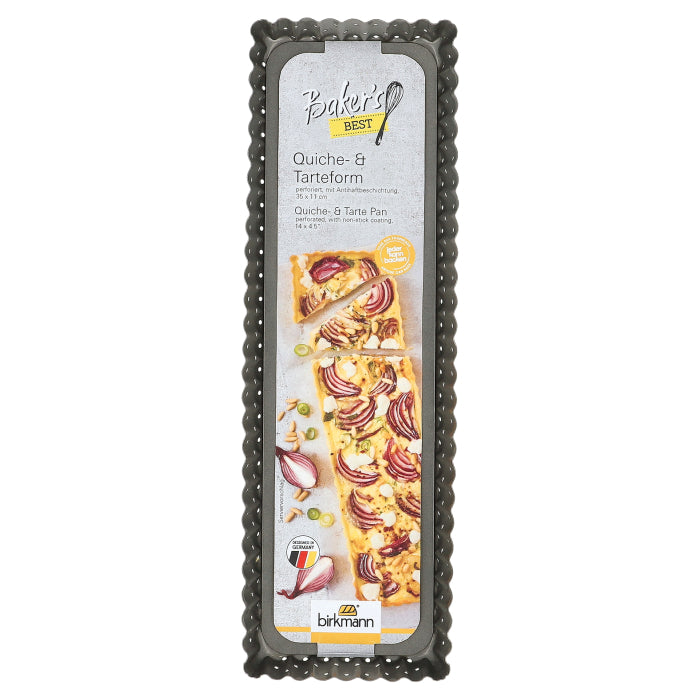 Birkmann Bakers Best Tarte Pan Rectangular 35x11cm/14.5x4.5in
