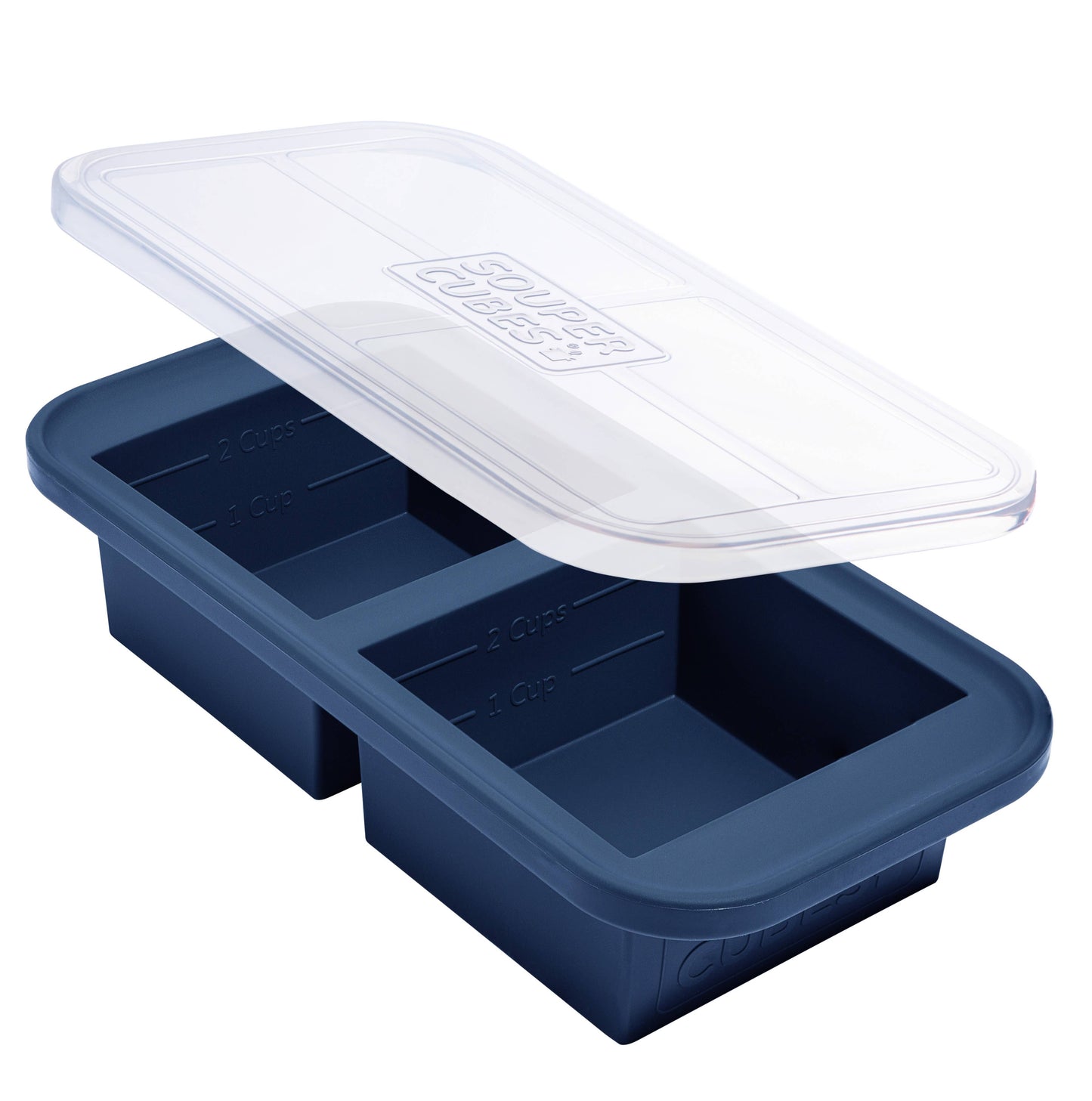 Souper Cubes Freezing Tray 2 Cup Cranberry