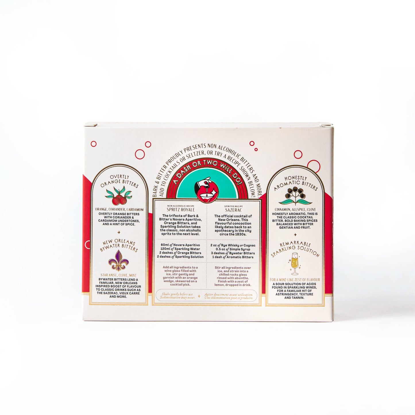 Essential Cocktail Bitters Sampler Kit (Alcohol-Free)