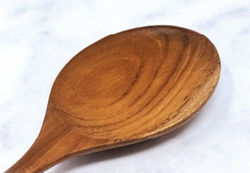 TEAK IT EASY Teak Rice Serving Spoon 7"