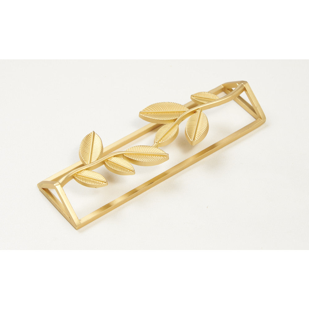 Flat Vintage Napkin Ring Gold S/4