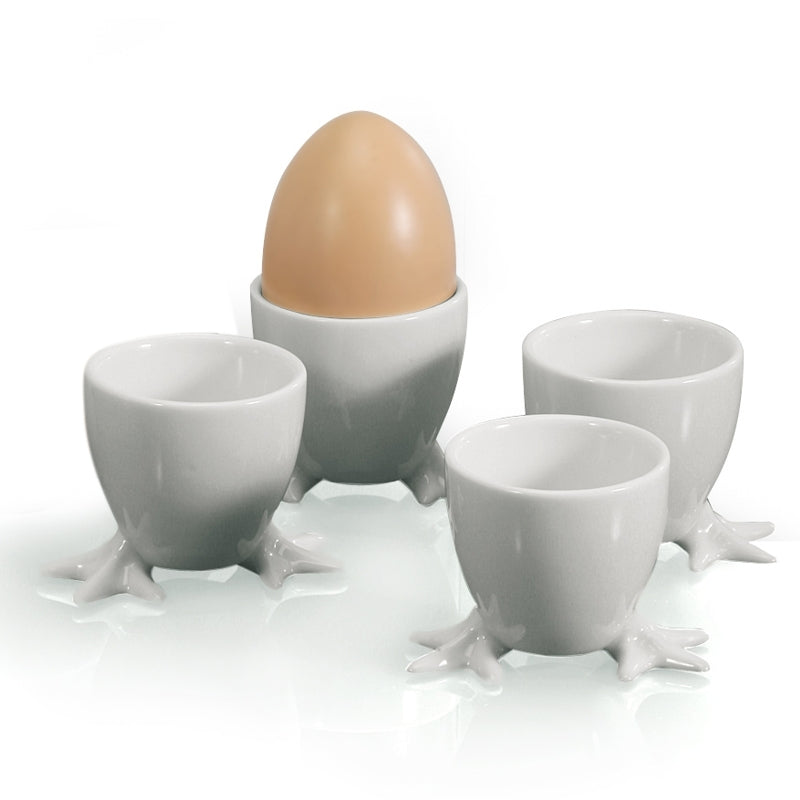 BIA Egg Cups Chicken Feet S/4