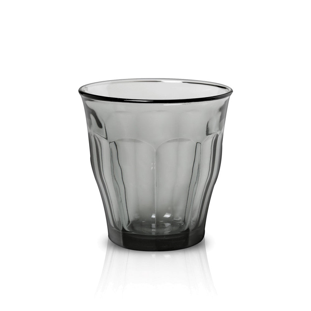 Duralex Picardie Grey Glass Tumblers 250ml S/4