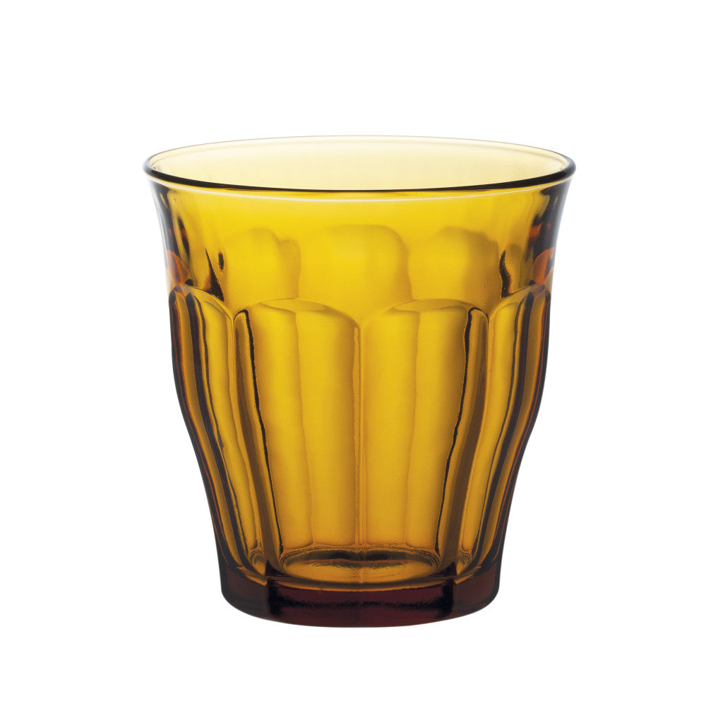 Duralex Picardie Amber Glass Tumblers 250ml S/4