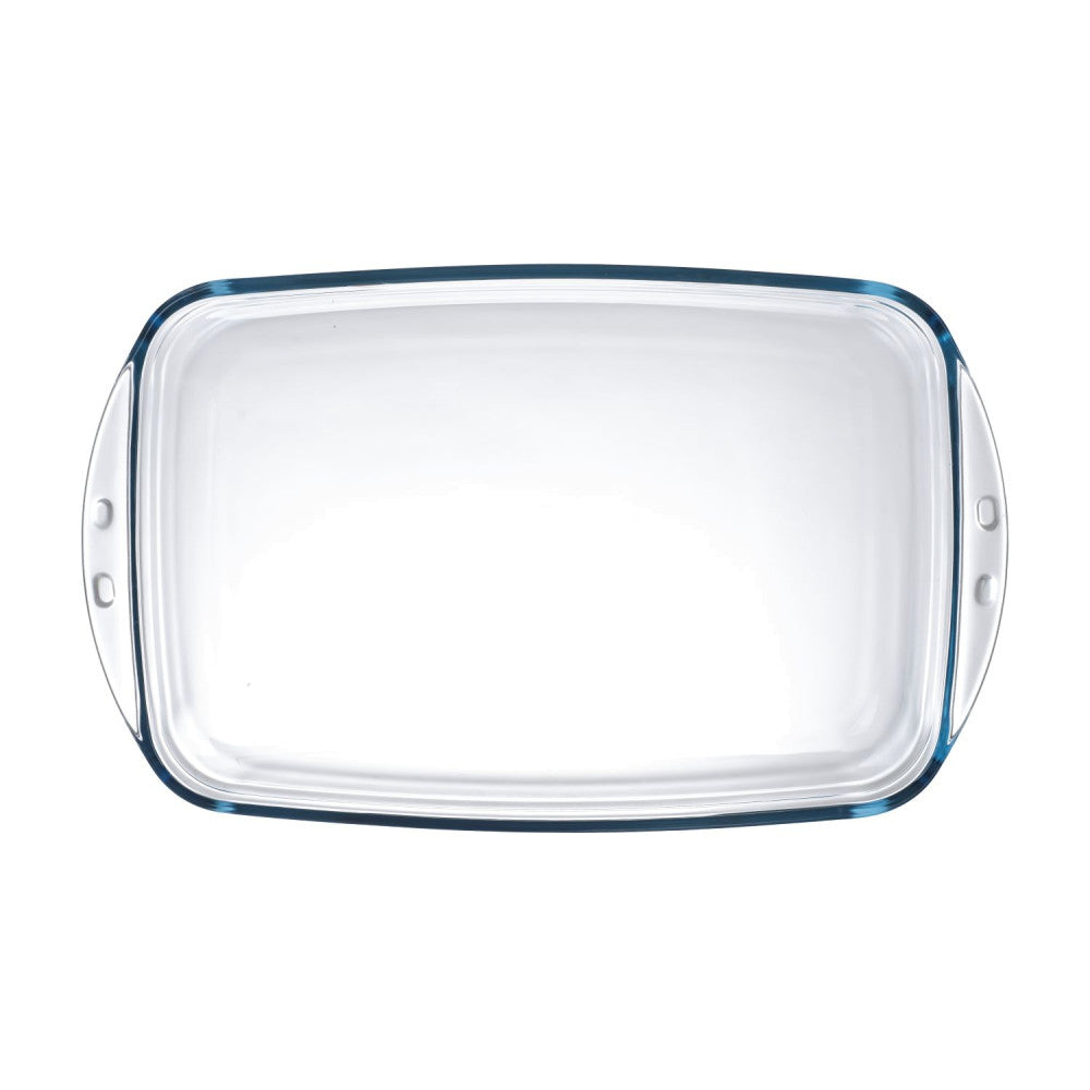 Duralex Ovenchef Reversible Casserole Dish with Lid 35x22cm