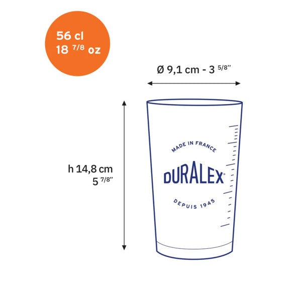 Duralex Precision Measuring Cup 560ml Green