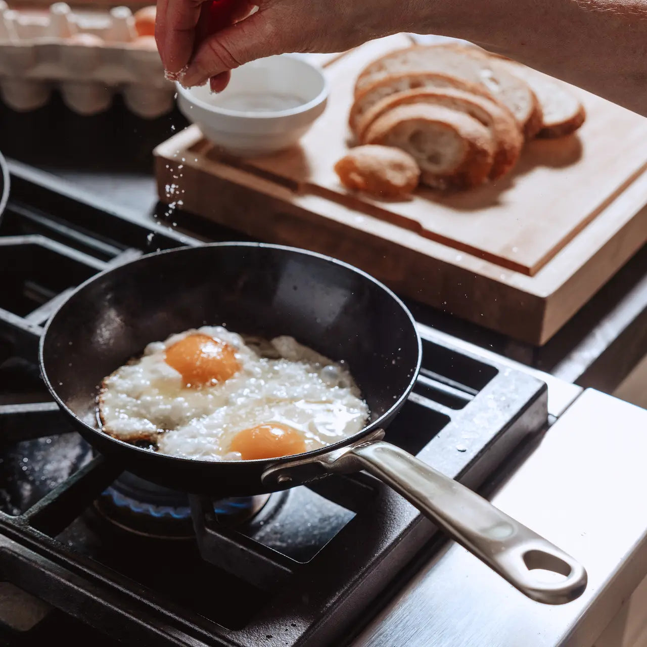 Made In 8" Seasoned Carbon Steel Frying Pan