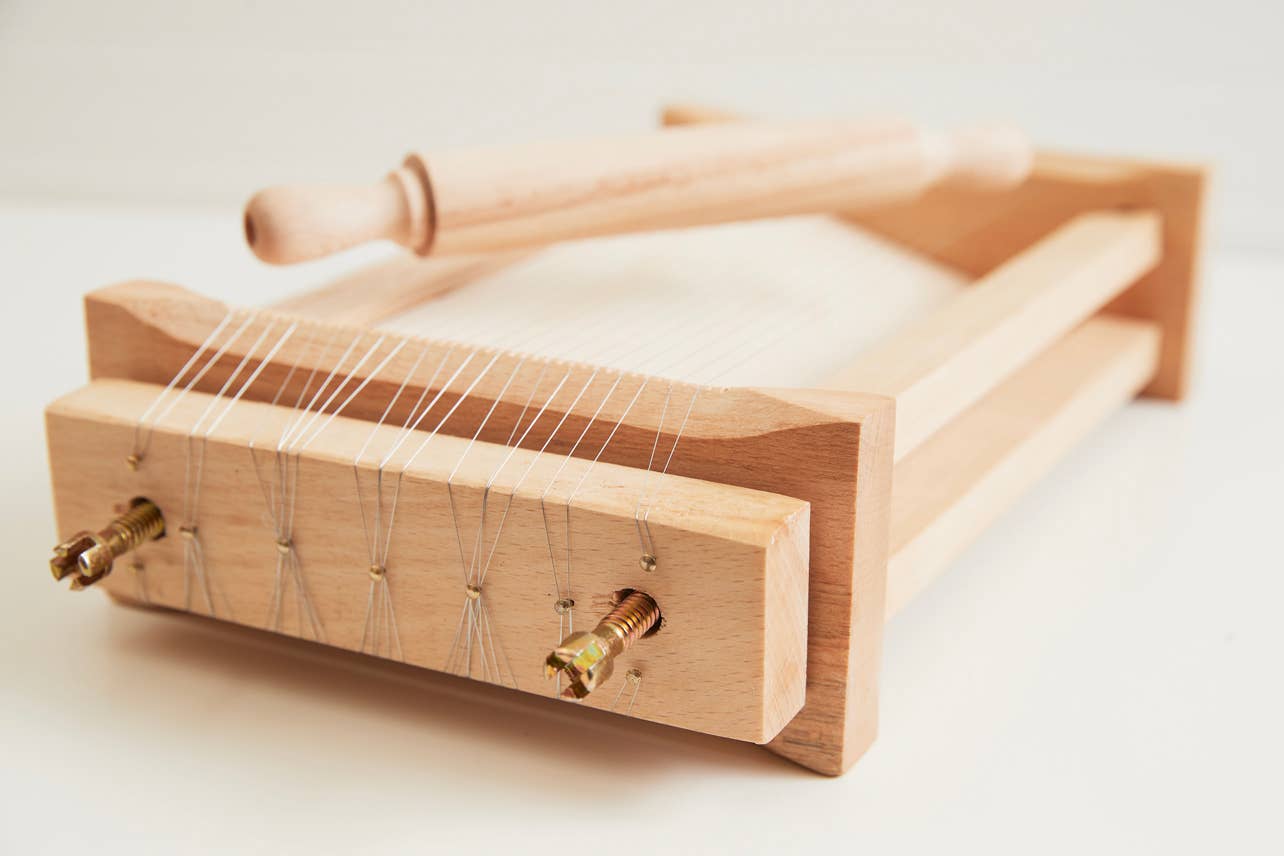 Italian Pasta Chitarra with Rolling Pin - Large