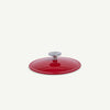 Made In 2-Qt Enameled Cast Iron Saucepan - Red