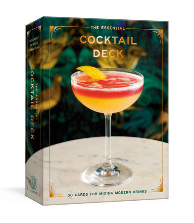 The Essential Cocktail Deck: 50 Cards for Mixing Modern Drinks - Edited by Potter Gift