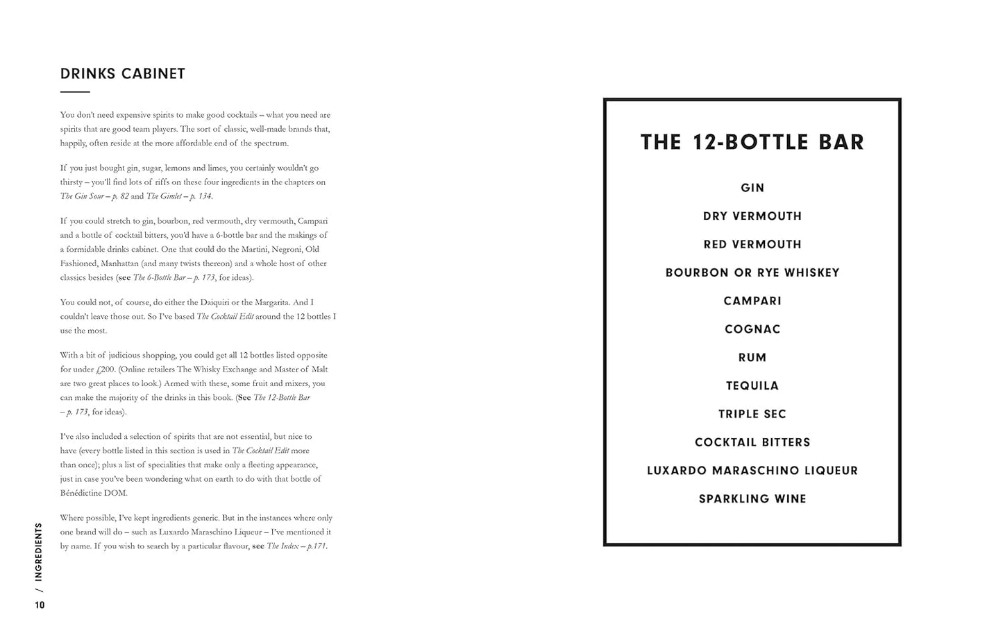The Cocktail Edit: Everything You Need to Know About How to Make All the Drinks that Matter - Alice Lascelles