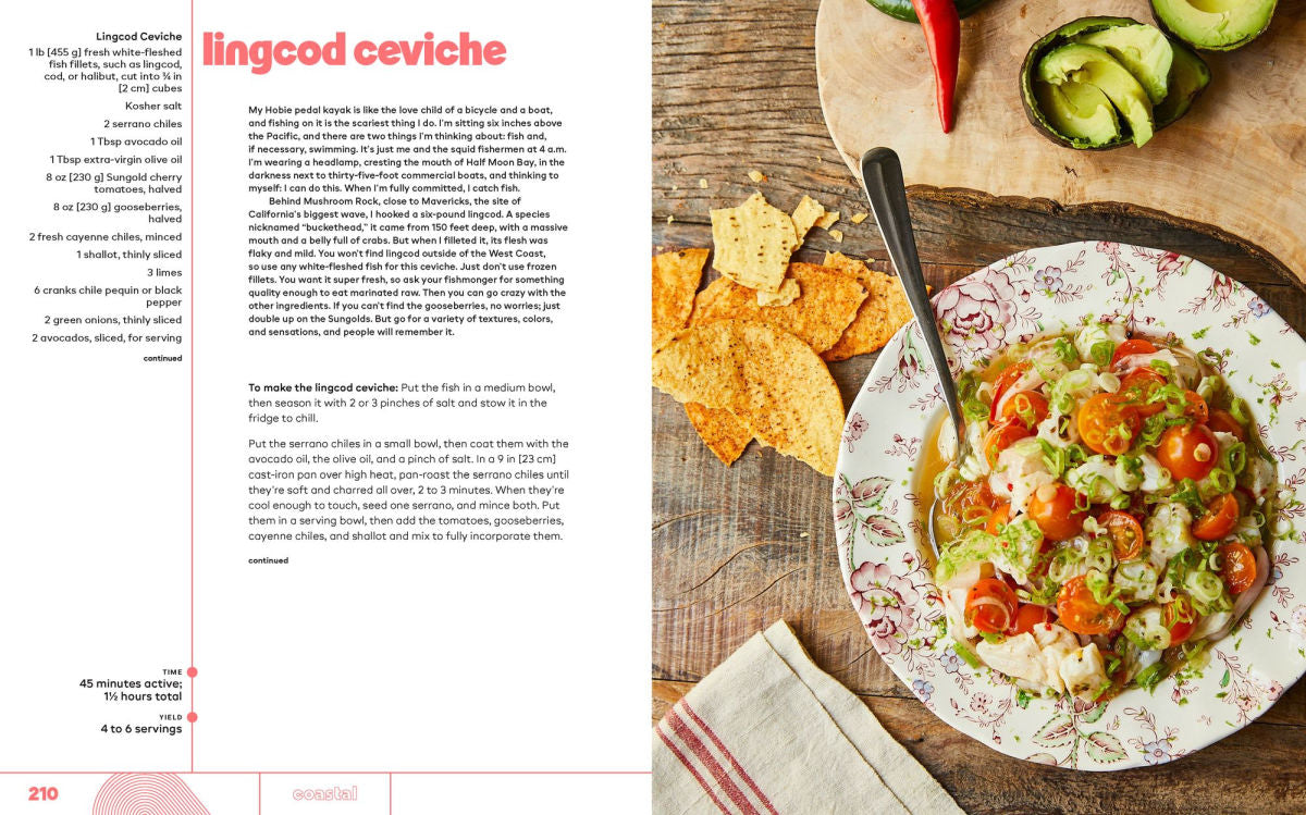 Coastal: 130 Recipes from a California Road Trip - Scott Clark and Betsy Andrews