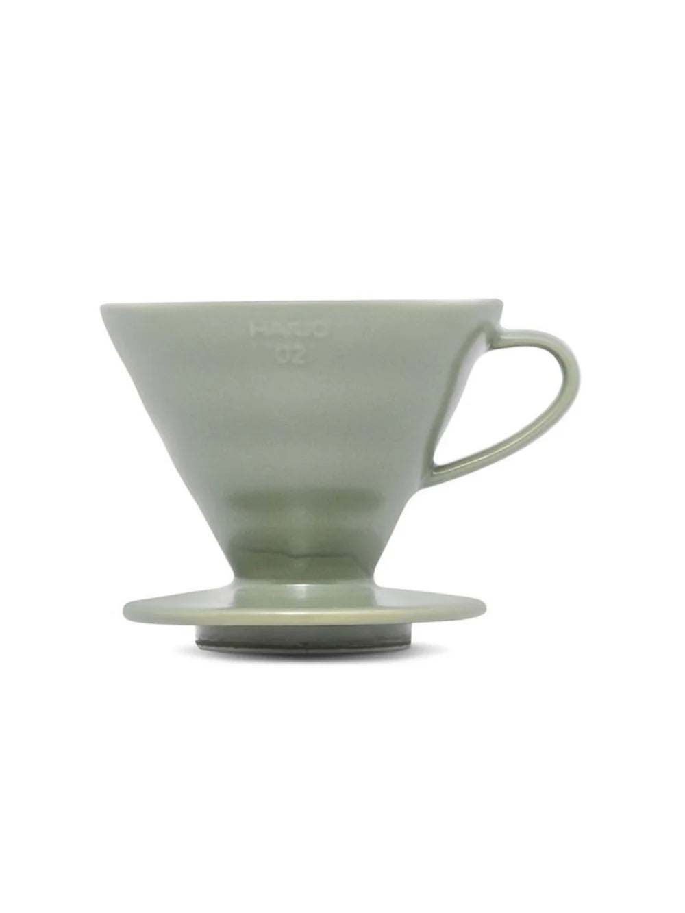 Hario V60-02 Ceramic Dripper - Oil Green