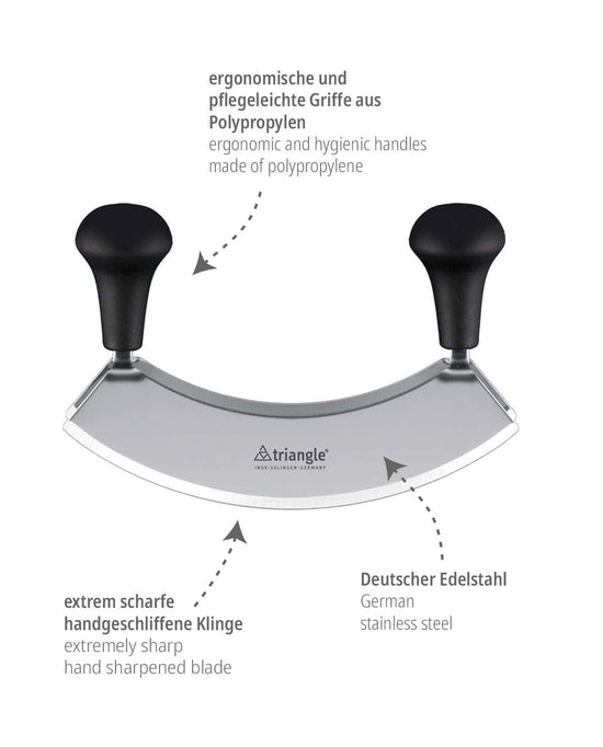 Double Blade Mezzaluna