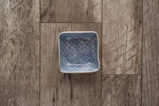 Wonki Ware Ceramics - Square Ramekin Blue