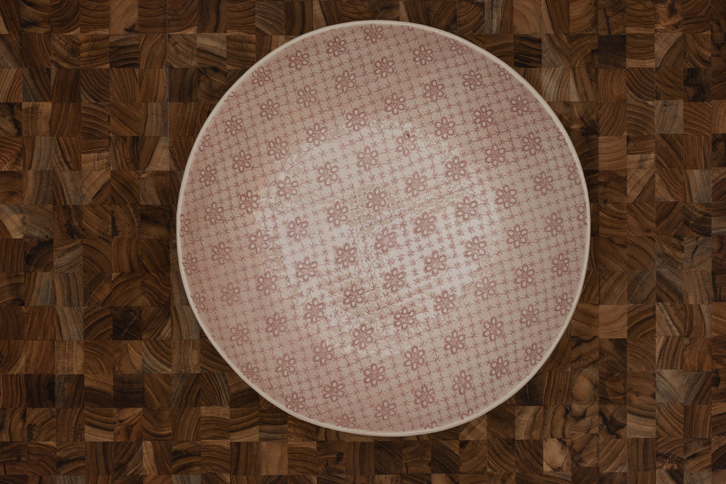 Wonki Ware Ceramics - Serving Bowl Pink