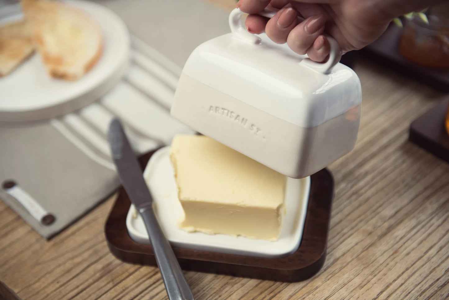 Artisan Street Butter Dish Set