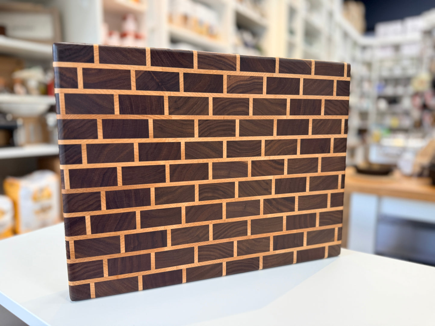 Walnut Brick End Grain Cutting Board D *Made in Nanaimo*