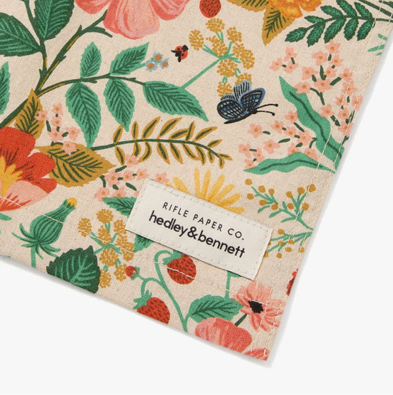 Hedley & Bennett The Essential Apron - Rifle Poppy Fields