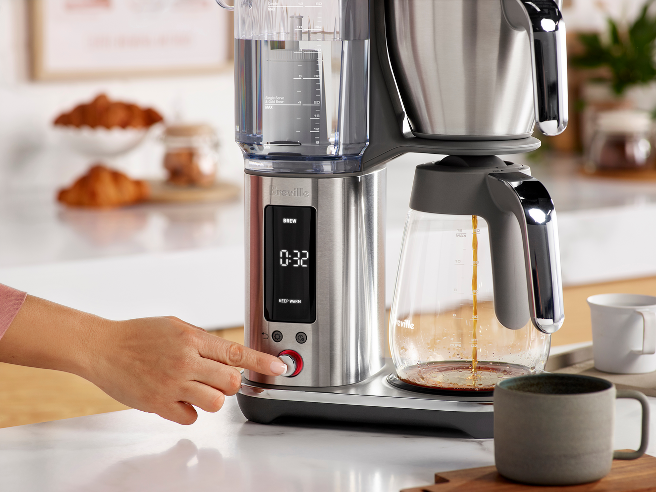 Breville The Luxe Brewer Glass