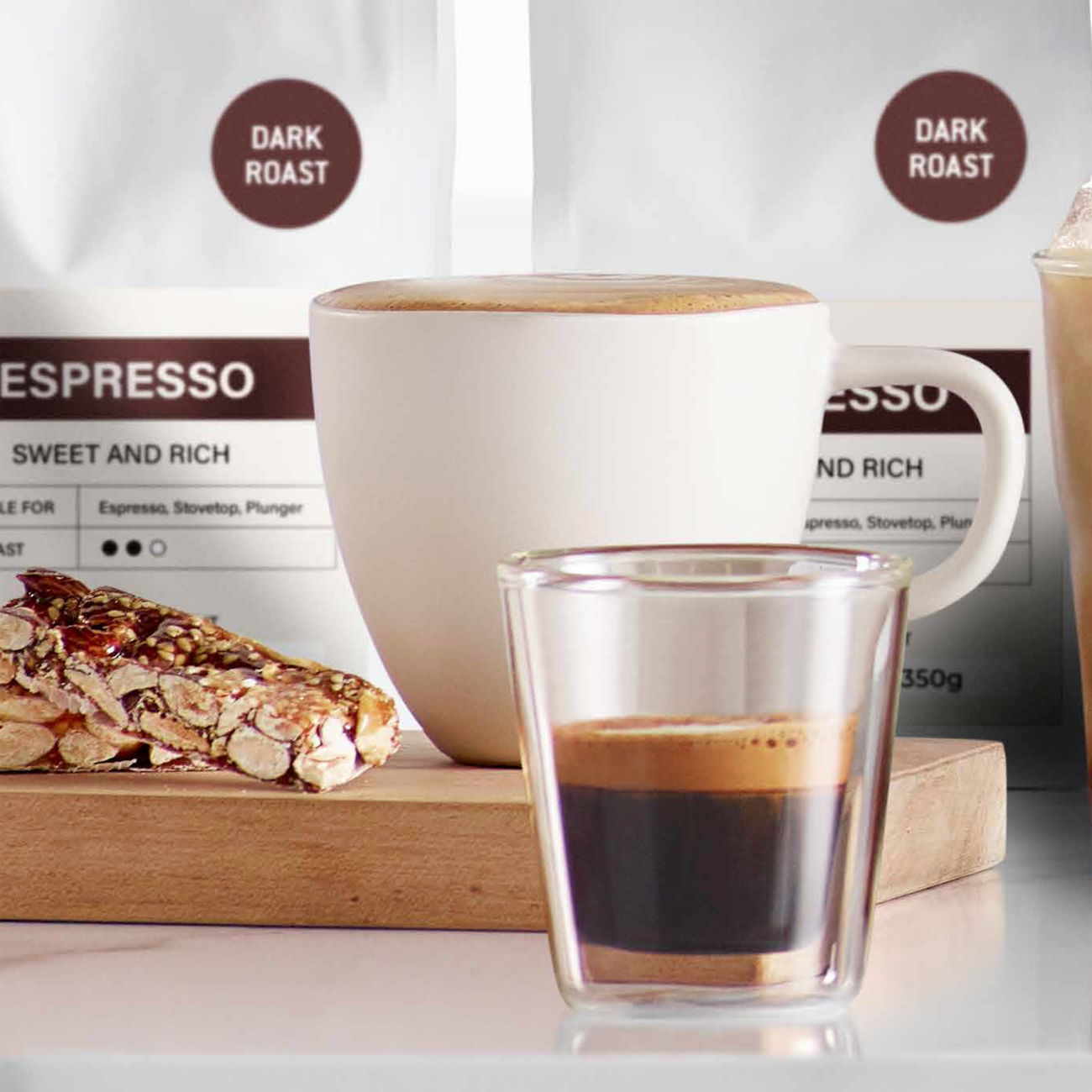 Breville Double Walled Espresso Duo Cups 100ml (2pk)