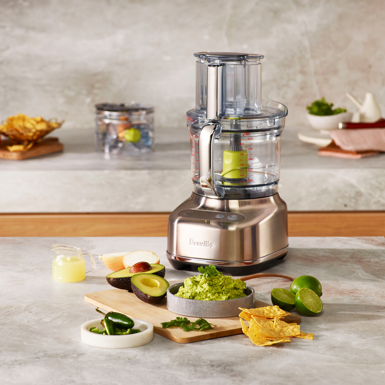The Breville Sous Chef 12 Food Processor - Brushed Stainless