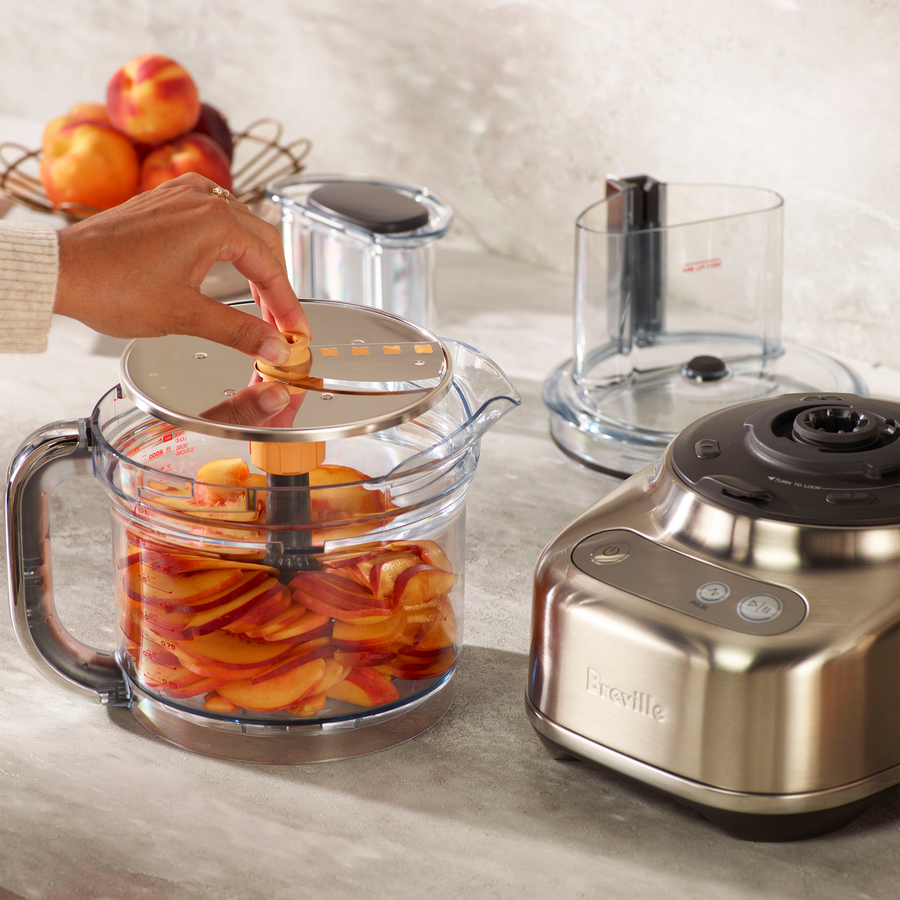 The Breville Sous Chef 12 Food Processor - Brushed Stainless