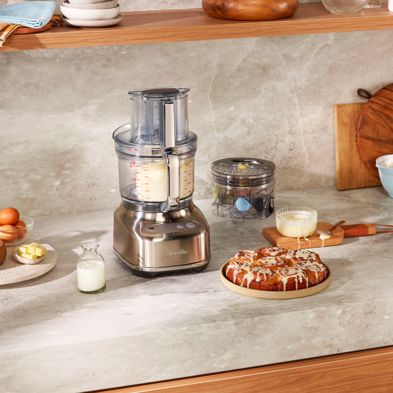 The Breville Sous Chef 12 Food Processor - Brushed Stainless