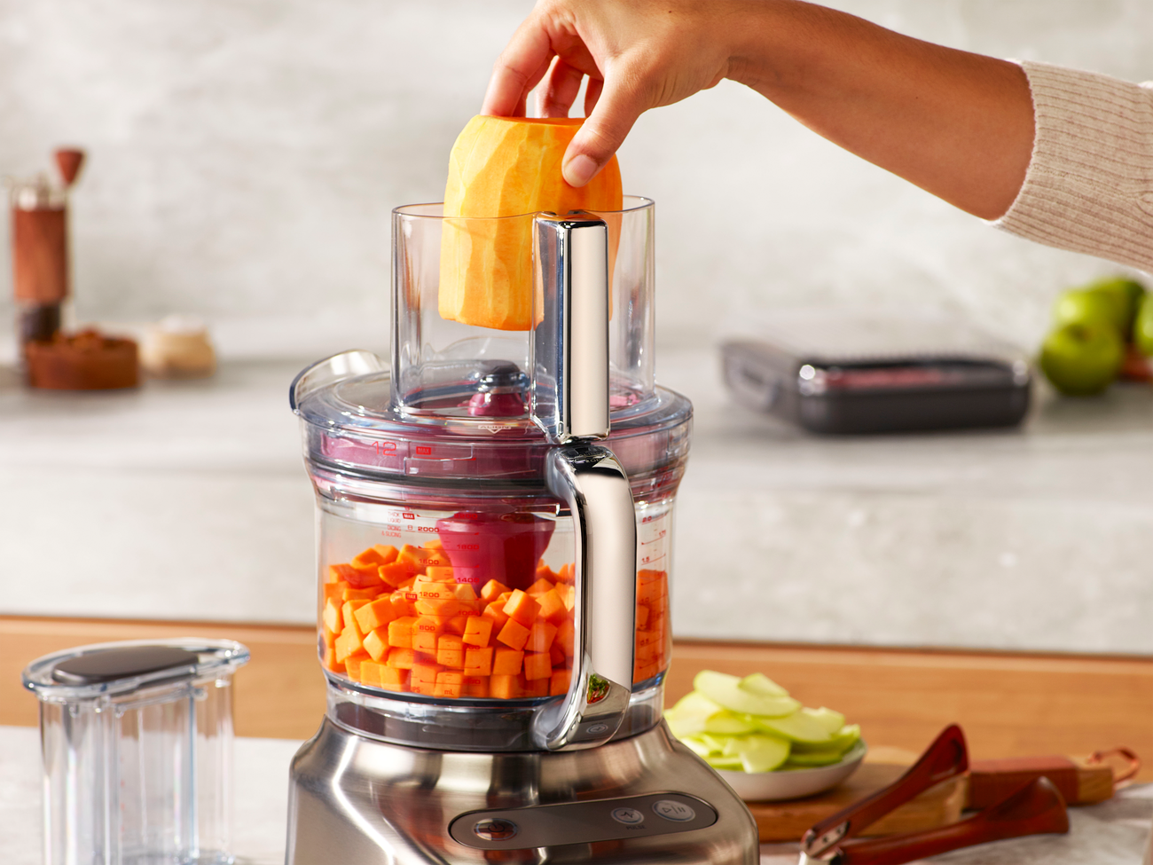 Breville Paradice 12 Food Processor - Brushed Stainless