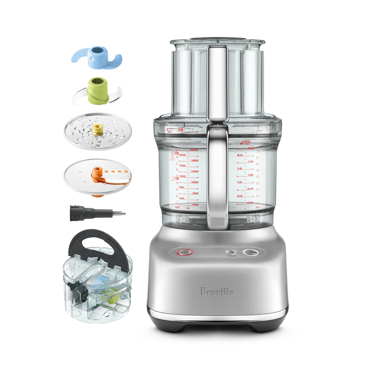 The Breville Sous Chef 12 Food Processor - Brushed Stainless