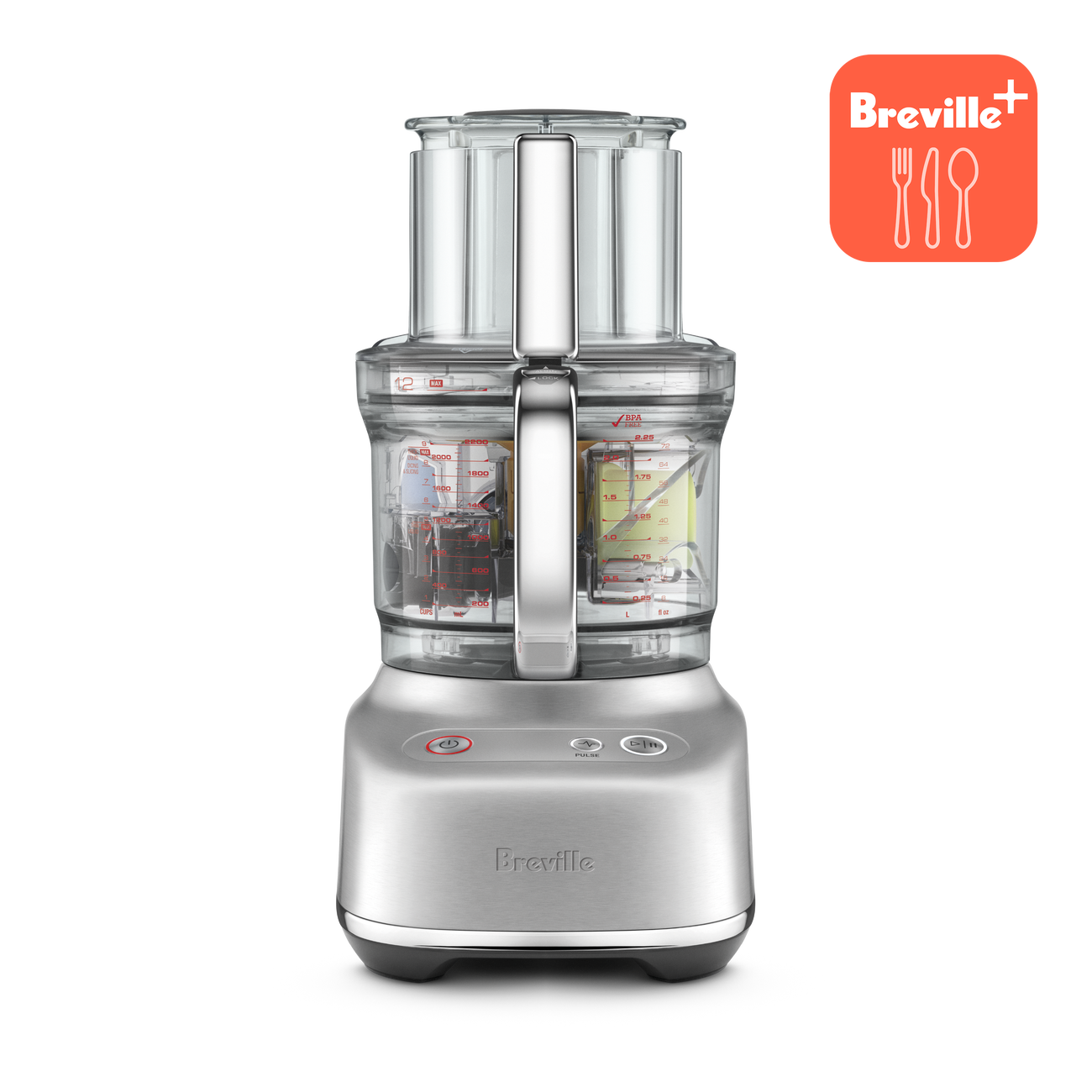 The Breville Sous Chef 12 Food Processor - Brushed Stainless