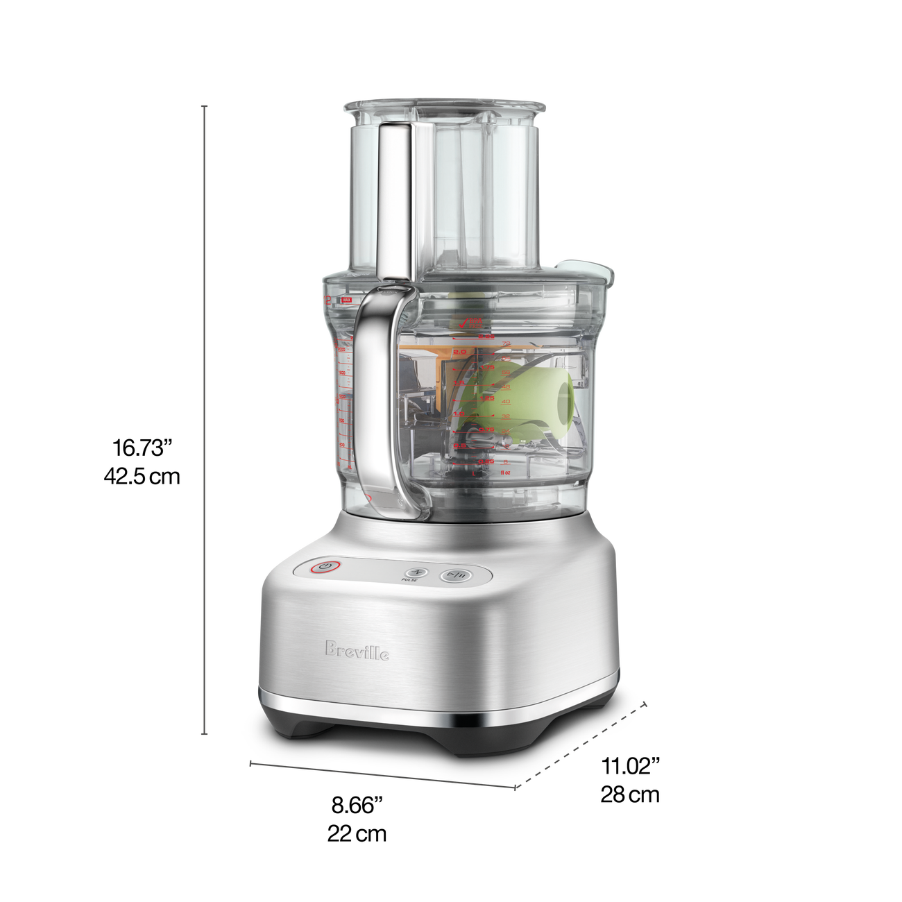 The Breville Sous Chef 12 Food Processor - Brushed Stainless