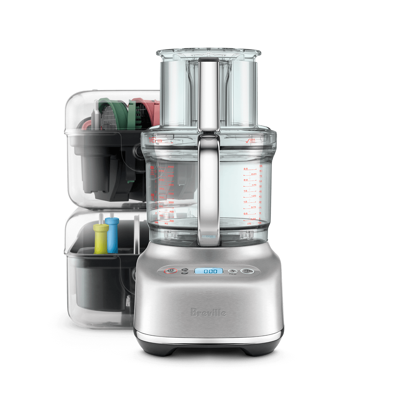 Breville Paradice 16 Food Processor - Stainless Steel