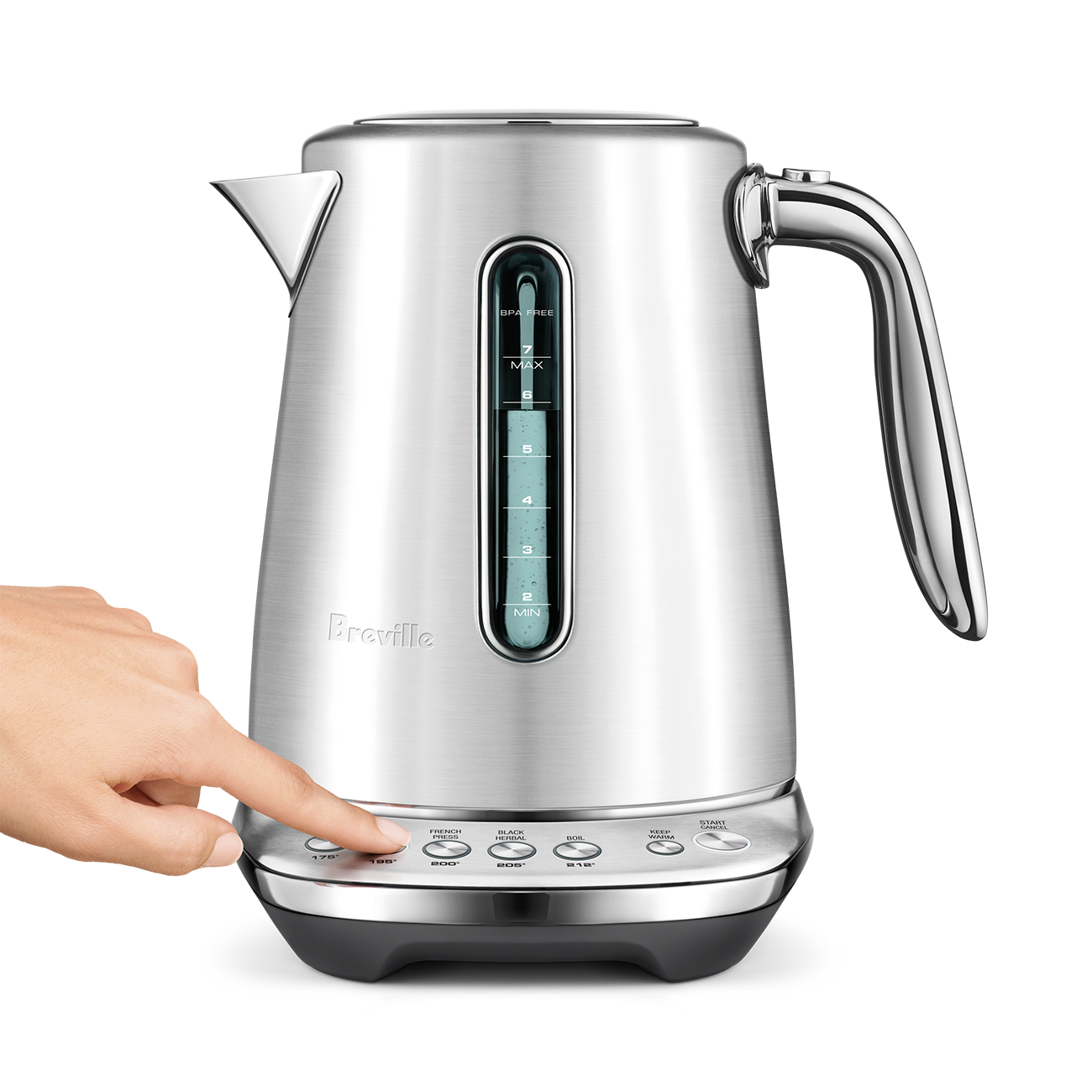 Breville Smart Kettle Luxe - Brushed Stainless Brass